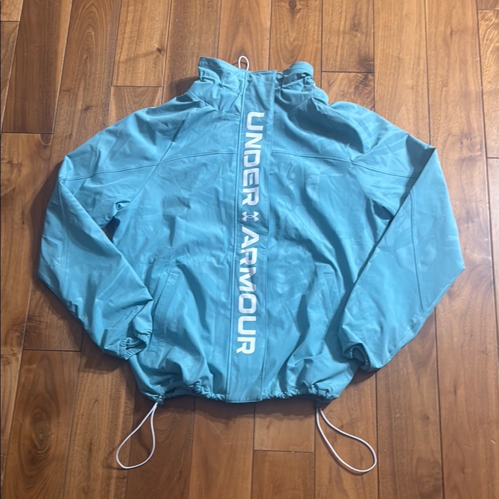 Under Armour Blue Windbreaker Jacket